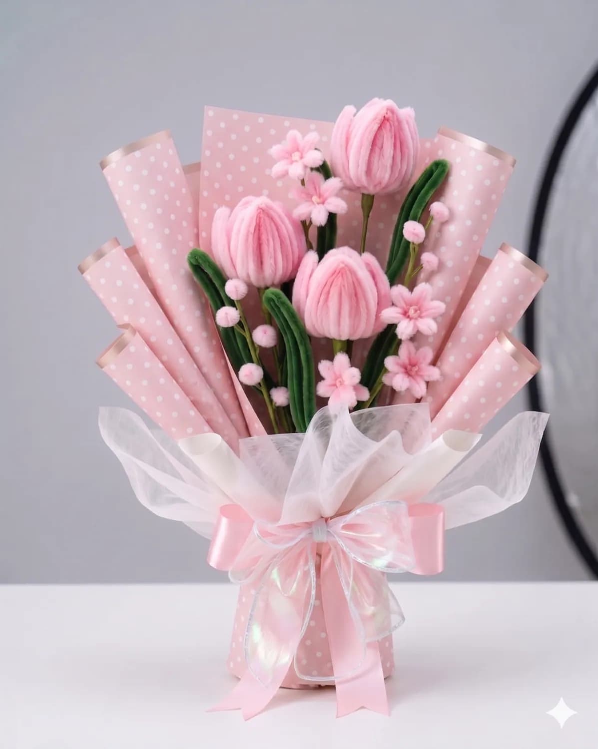 Detalle de Tulipanes Rosados